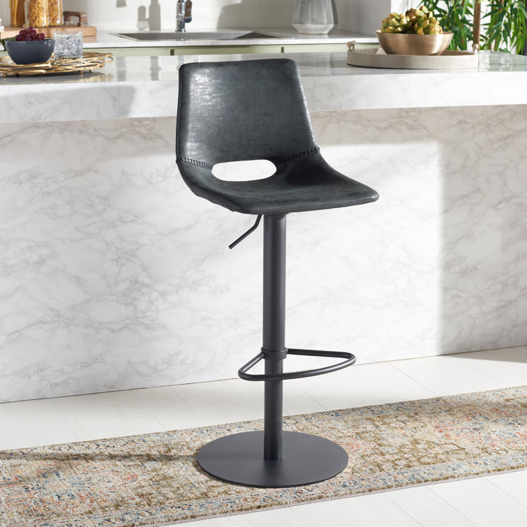 17 Stories Freya Gas Lift Bar Stool Wayfair
